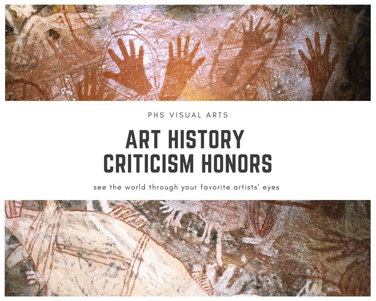 ARt history criticism honors 
